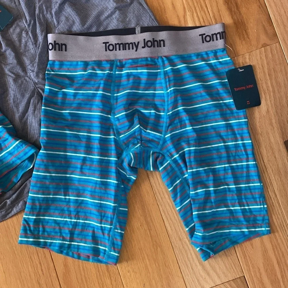 NWT Tommy John Second Skin sleep shorts and boxers, 3 pair, all size small